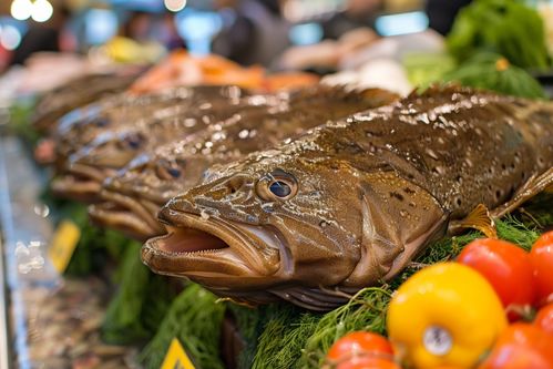 生鲜海鲜水产银鳕鱼 摄影图