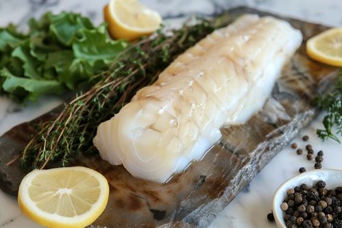 大西洋银鳕鱼：海洋珍馐的视觉盛宴