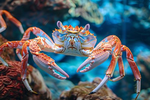 海螃蟹种类的水产养殖与摄影资源探索